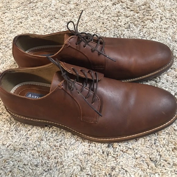 Aston Grey Grenasien Brown Leather Shoes main image 5